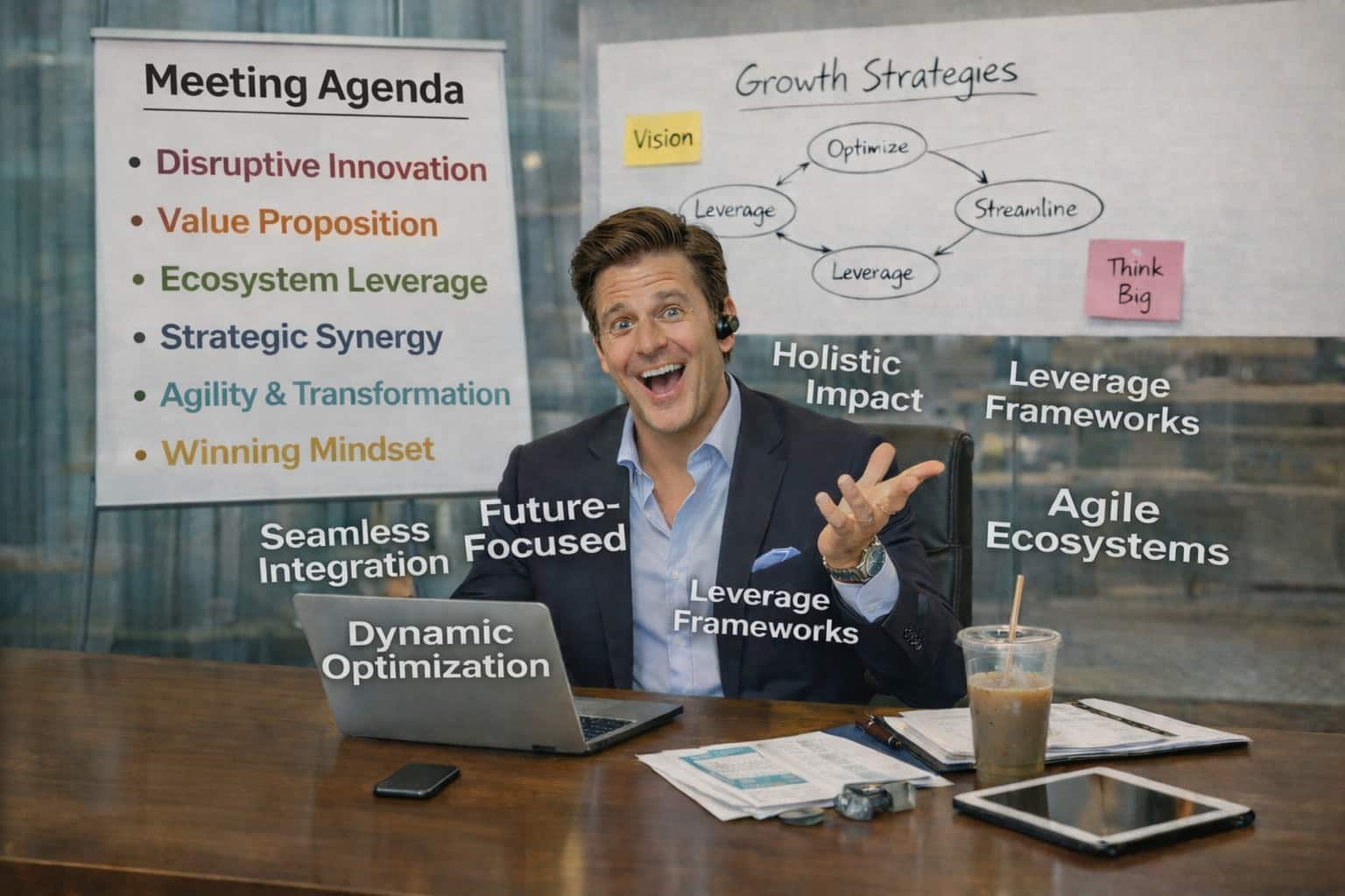 En dålig CFO som pratar med buzzwords